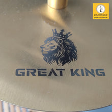 Load image into Gallery viewer, COCOYAYA King Series Greate Hookah Golden ( Grey Base )