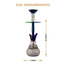Load image into Gallery viewer, COCOYAYA Conquer Series Gunpowder Hookah Rainbow(with bag)