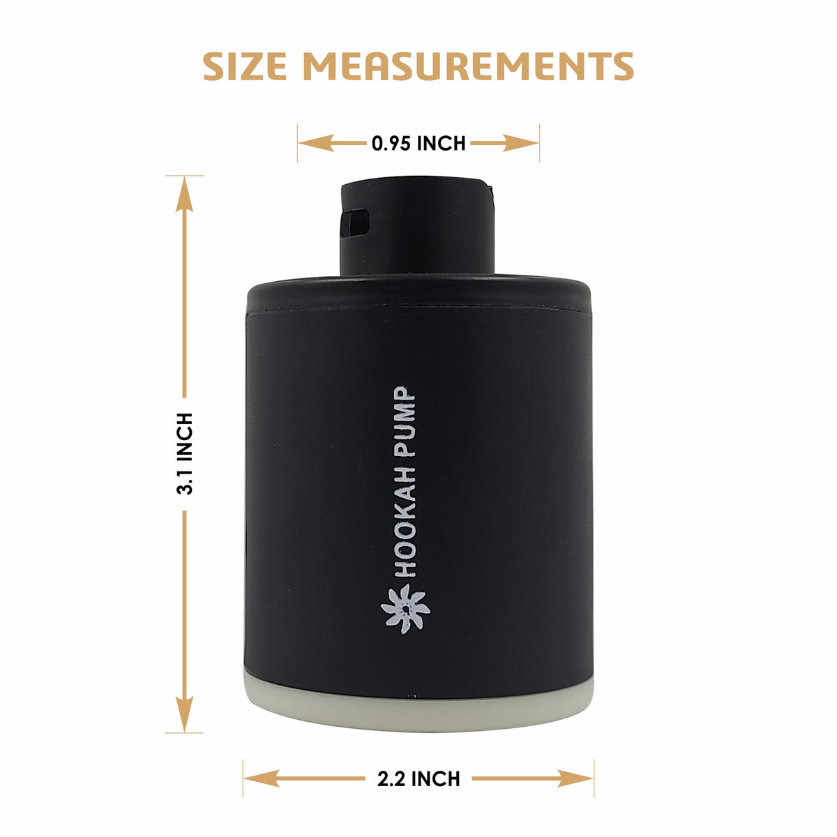 COCOYAY Electric Hookah Pump Kit with 1300 mAh Rechargeable Battery Le