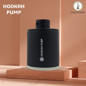COCOYAY Electric Hookah Pump Kit with 1300 mAh Rechargeable Battery Led Light Mini Portable Charcoal Starter Coal Burner Helper
