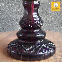 Load image into Gallery viewer, COCOYAYA Valeria Hookah Golden (Dark Purple Base) with Bag