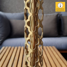 Load image into Gallery viewer, COCOYAYA Jade Series Valeria Hookah Golden ( Design 10 Dark Purple Base ) With Bag