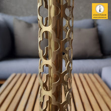 Load image into Gallery viewer, COCOYAYA Jade Series Valeria Hookah Golden (Design 10 Grey Base) With Bag