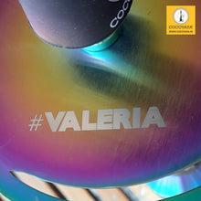 Load image into Gallery viewer, COCOYAYA Jade Series Valeriya Hookah Rainbow (Design 7 Transparent Base) with Bag