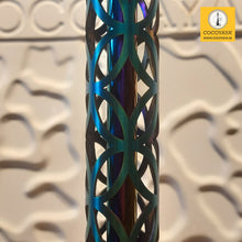 Load image into Gallery viewer, COCOYAYA Jade Series Valeria Hookah Rainbow ( Design 12 Transparent Base ) With Bag