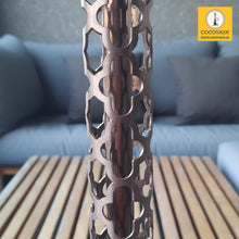 Load image into Gallery viewer, COCOYAYA Jade Series Valeriya Hookah Rose Golden (Design 10 Transparent Base) with Bag