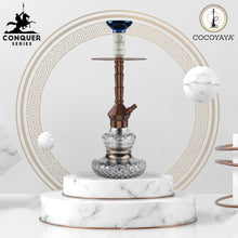 Load image into Gallery viewer, COCOYAYA Conquer Series Jiza Hookah Rose Golden(with bag)