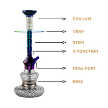 Load image into Gallery viewer, COCOYAYA Conquer Series Jiza Hookah Rainbow(with bag)