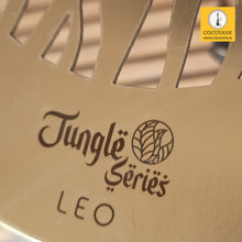 Load image into Gallery viewer, COCOYAYA Jungle Series Leo Hookah Golden (Star Base Blue) With Bag