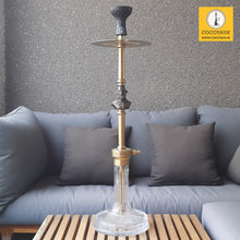 Load image into Gallery viewer, COCOYAYA Jungle Series Thanos Hookah Golden (Star Base Transparent) With Bag