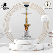 Load image into Gallery viewer, COCOYAYA Conquer Series Kaka Hookah Golden(with bag)
