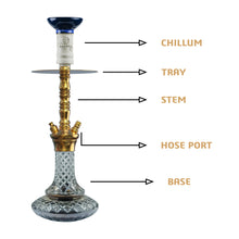 Load image into Gallery viewer, COCOYAYA Conquer Series Kenny Hookah Golden(with bag)