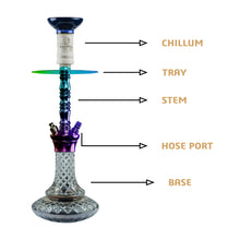 Load image into Gallery viewer, COCOYAYA Conquer Series Kenny Hookah Rainbow(with bag)