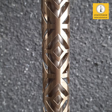 Load image into Gallery viewer, COCOYAYA King Series 2.0 Akbar The Great Hookah Golden (Grey Base) With Bag