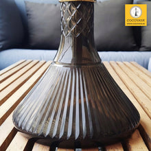 Load image into Gallery viewer, COCOYAYA King Series 2.0 Chandra Gupta Maurya Hookah Golden ( Dark Grey Base) With Bag