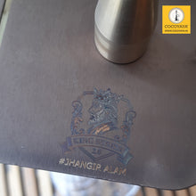 Load image into Gallery viewer, COCOYAYA King Series 2.0 Jahangir Alam Hookah Golden (Orange Base) With Bag