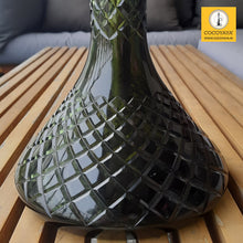 Load image into Gallery viewer, COCOYAYA King Series 2.0 Raja Raj Hookah Champagne ( Dark Green Base)