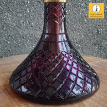 Load image into Gallery viewer, COCOYAYA King Series 2.0 Raja Raj Hookah Golden (Dark Purple Base) With Bag