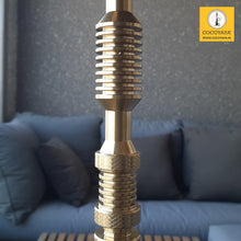 Load image into Gallery viewer, COCOYAYA King Series Dario Hookah Golden ( Dark Grey Base ) With Bag