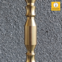 Load image into Gallery viewer, COCOYAYA King Series Brando Hookah Golden (Dark Grey Base) With Bag