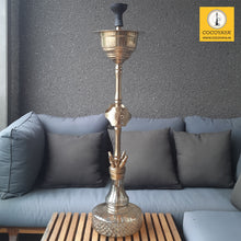 Load image into Gallery viewer, COCOYAYA King Series Greate Hookah Golden ( Golden Base ) With Bag