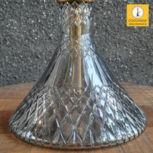 Load image into Gallery viewer, COCOYAYA King Series Kaldor Hookah Golden (Cut Glass Base) With Bag