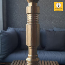 Load image into Gallery viewer, COCOYAYA King Series Zane Hookah Golden (Olive Green Base) with Bag