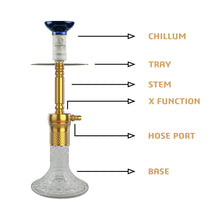 Load image into Gallery viewer, COCOYAYA Conquer Series Lala Hookah Golden(with bag)
