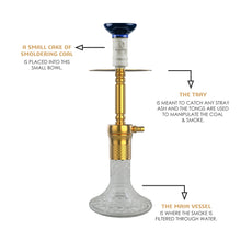 Load image into Gallery viewer, COCOYAYA Conquer Series Lala Hookah Golden(with bag)