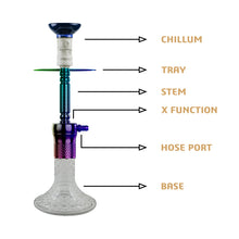 Load image into Gallery viewer, COCOYAYA Conquer Series Lala Hookah Rainbow(with bag)