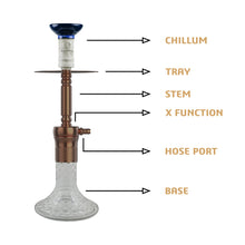 Load image into Gallery viewer, COCOYAYA Conquer Series Lala Hookah Rose Golden(with bag)