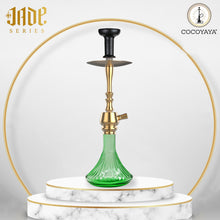 Load image into Gallery viewer, COCOYAYA Jade Series Hookah Tokyo Golden (Light Green Base)(with bag)