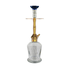 Load image into Gallery viewer, COCOYAYA Conquer Series Lobo Hookah Golden ( Transparent Base )(with bag)
