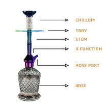 Load image into Gallery viewer, COCOYAYA Conquer Series Lobo Hookah Rainbow(with bag)