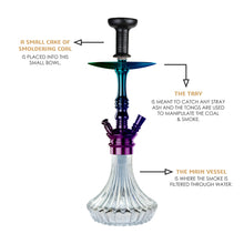 Load image into Gallery viewer, COCOYAYA Madrid Hookah Rainbow (With Bag)