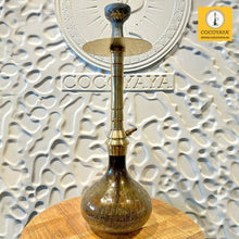 Load image into Gallery viewer, COCOYAYA Mafioso Series Vargo Hookah Golden ( Grey Base ) With Bag