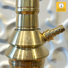 Load image into Gallery viewer, COCOYAYA Mafioso Series Vargo Hookah Golden ( Grey Base ) With Bag