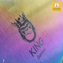 Load image into Gallery viewer, COCOYAYA King Series Marco Hookah Rainbow ( Black Base )(with bag)