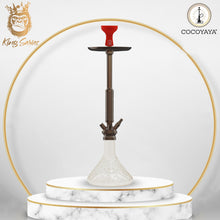 Load image into Gallery viewer, COCOYAYA King Series Marco Hookah Coffee ( Transparent Base)(With Bag)