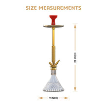 Load image into Gallery viewer, COCOYAYA King Series Marco Hookah Golden(With Bag)