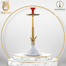Load image into Gallery viewer, COCOYAYA King Series Marco Hookah Golden(With Bag)