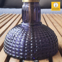 Load image into Gallery viewer, COCOYAYA Mini Ferro Series Hookah Golden ( Light Purple Base) with Bag