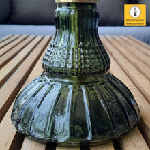 Load image into Gallery viewer, COCOYAYA Mini Ferro Series Savi Hookah Golden ( Green Base) with Bag