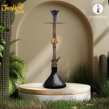 Load image into Gallery viewer, COCOYAYA JUGLE SERIES TRUMO HOOKAH BLKGOLD(with bag)