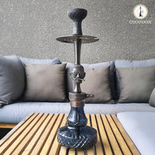 Load image into Gallery viewer, COCOYAYA Congo Series Mr P Hookah Coffee (Ocean Blue Base) With Bag
