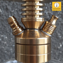 Load image into Gallery viewer, COCOYAYA Nano Series Supremo Hookah Golden With Bag