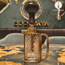 Load image into Gallery viewer, COCOYAYA Nano Series Nero Hookah Golden with Bag