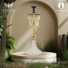 Load image into Gallery viewer, COCOYAY Angel Series Betty Hookah Golden (Transparent Base )(with bag)