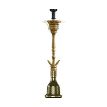 Load image into Gallery viewer, COCOYAYA Gamaliya Hookah Golden (Grey Base)(with bag)