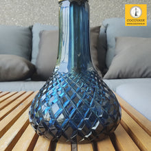 Load image into Gallery viewer, COCOYAYA Ottoman Series Ghazi Hookah Champagne Black ( Dark Blue Base )(with bag)
